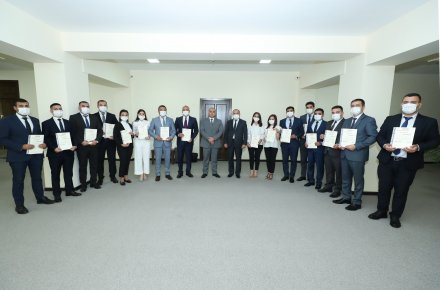 AZSTAND tərəfindən Dövlət Sosial Müdafiə Fondunun əməkdaşlarına ISO 9001  sertifikatları təqdim edilmişdir.