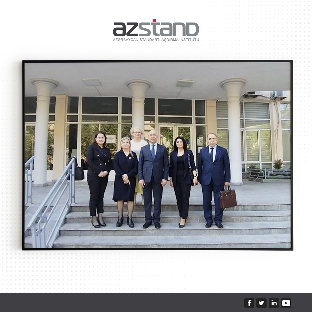 “Azərbaycan Standartlaşdırma İnstitutu” PHŞ (AZSTAND) ilə Azərbaycan Dövlət Neft və Sənaye Universiteti (ADNSU) arasında işgüzar görüş keçirilib