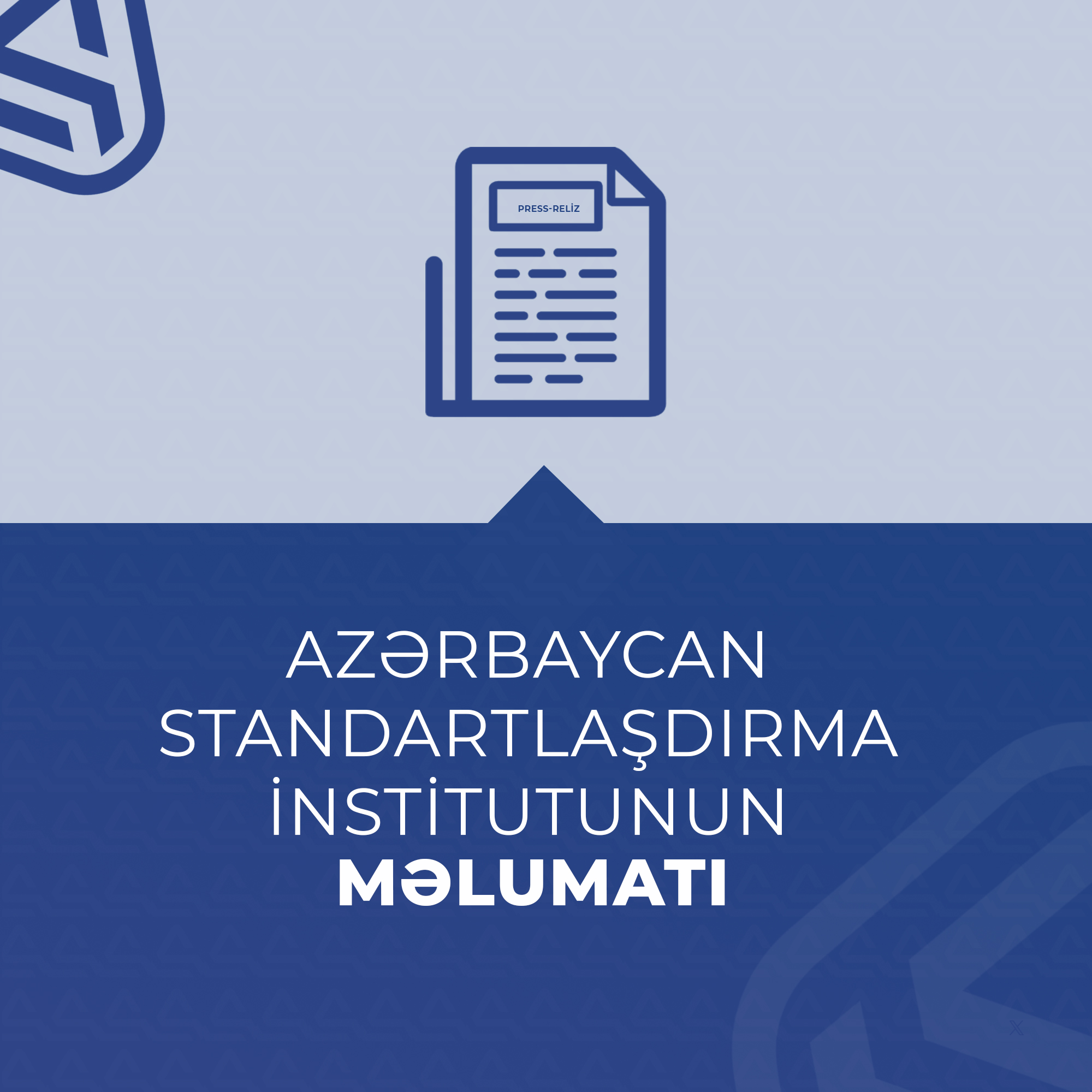 2024-cü il ərzində milli standartlaşdırma qurumu tərəfindən görülən işlərə dair  Hesabat