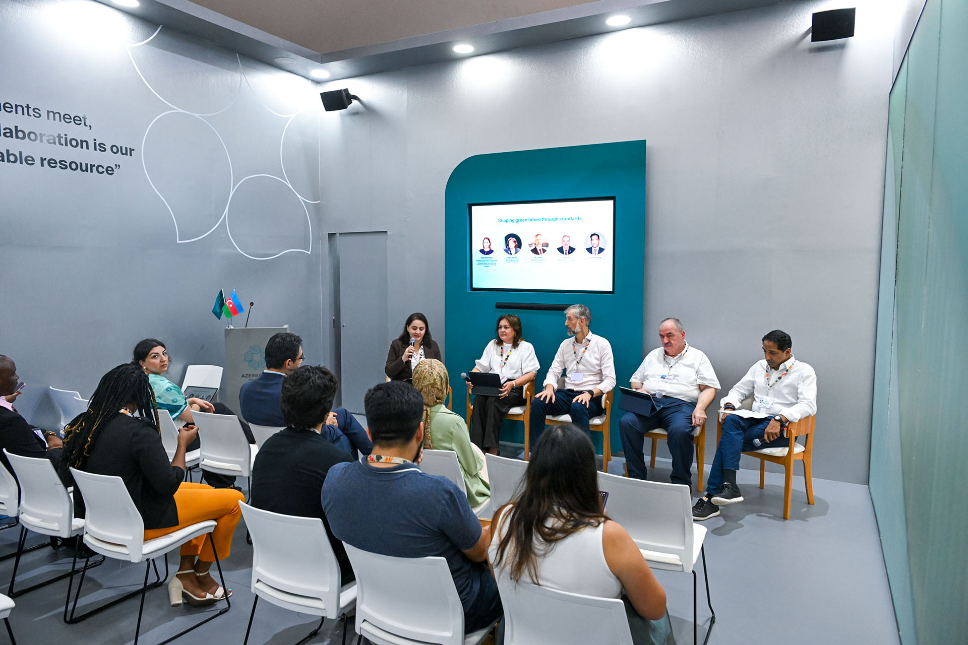 AZSTAND COP 30-un Azərbaycan pavilyonunda panel sessiyası təşkil edib