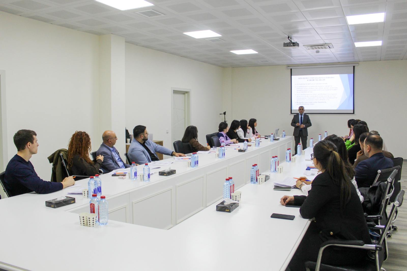 AZSTAND tərəfindən AZS ISO/IEC 17065:2021 və AZS 498:2022 standartları üzrə təlim keçirilib
