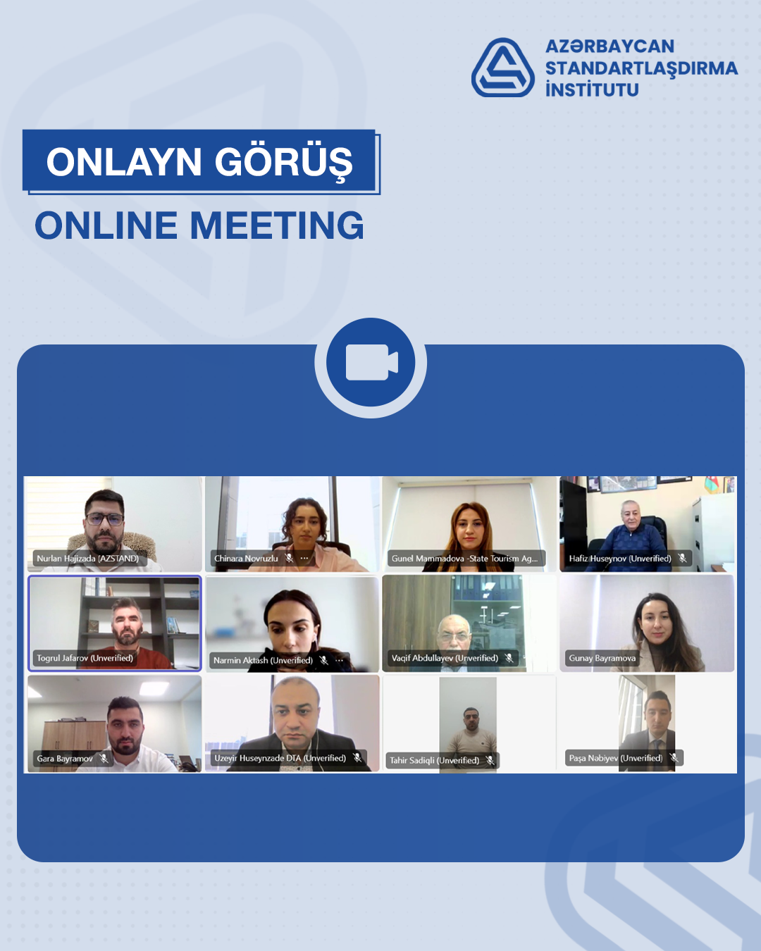 “Turizm və əlaqədar xidmətlər” standartlaşdırma üzrə Texniki Komitənin növbəti iclası keçirilib
