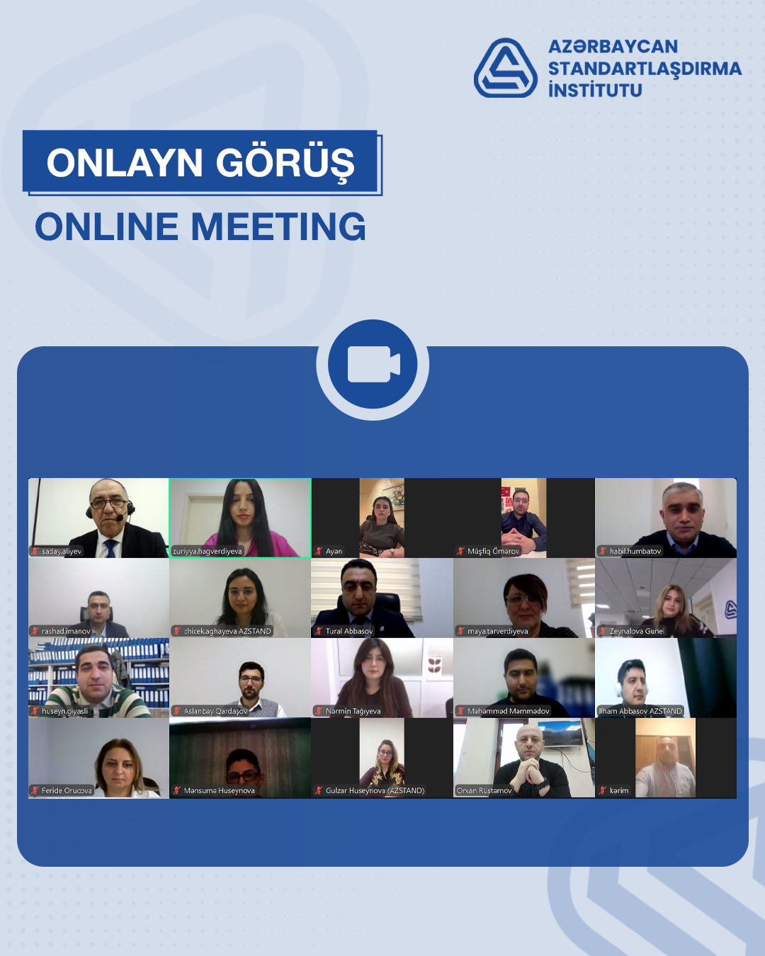 AZSTAND tərəfindən daxili auditor təlimi keçirilib.